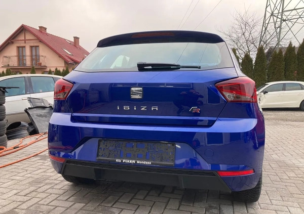 Seat Ibiza cena 15900 przebieg: 68000, rok produkcji 2018 z Staszów małe 211